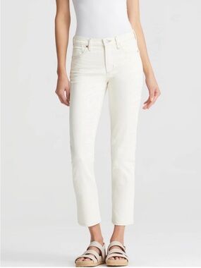 Citizens Of Humanity Cara High-Rise Jeans in White, Size 30